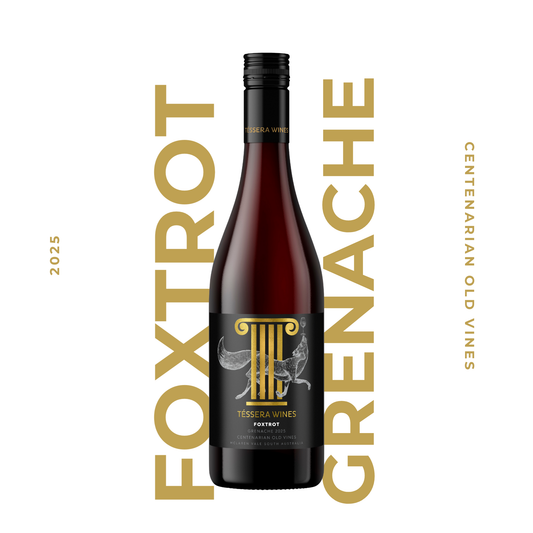 Foxtrot Grenache 2025 Centenarian Old Vines Reserve Label