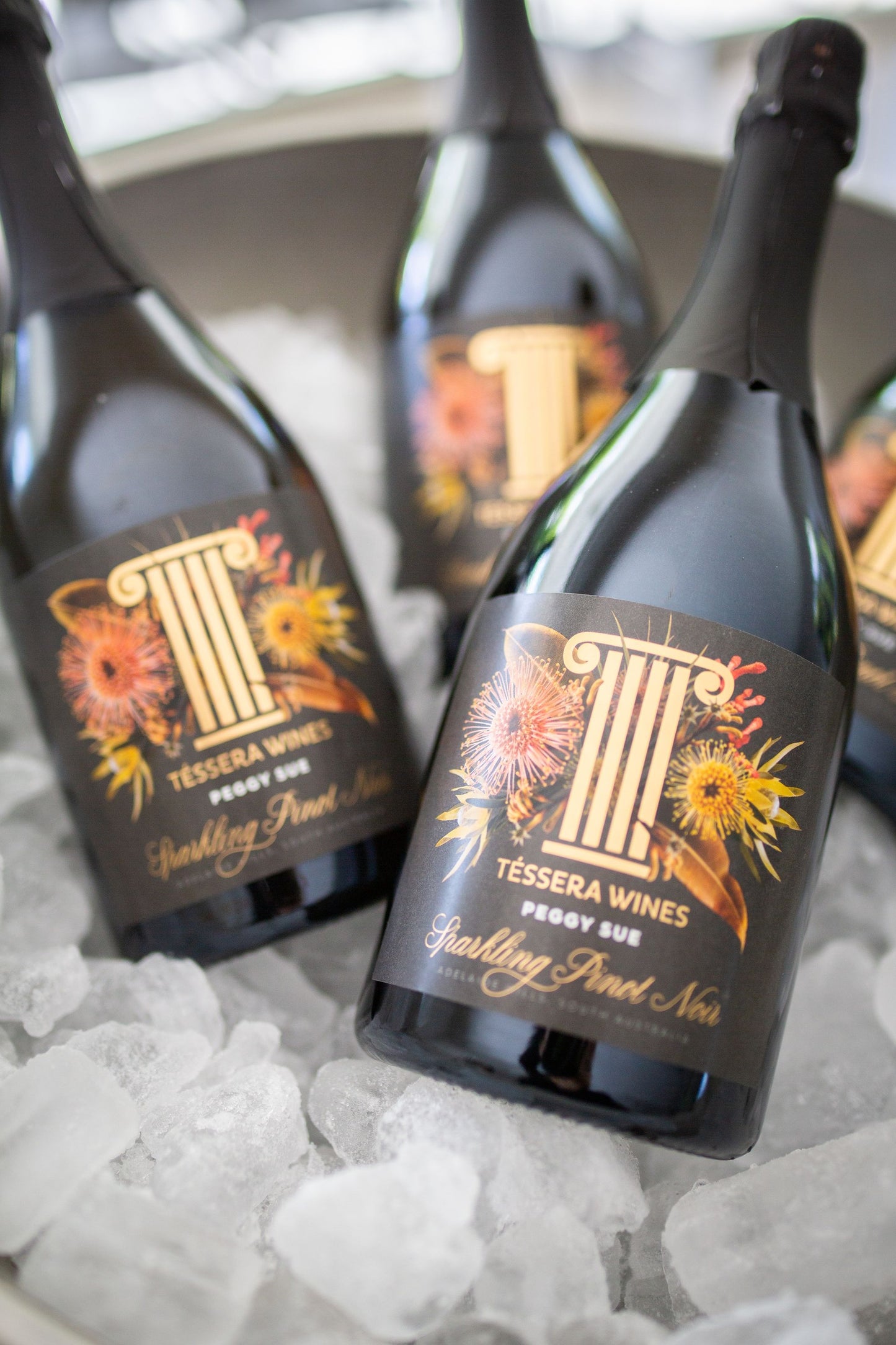 'Peggy Sue' Sparkling Pinot Noir, Adelaide Hills, South Australia. Australian Sparkling Wine. Brisbane City Winery. Tessera Wines. Sparkling Wine for Celebrations. Sparkling Wine for Wine Gifting. Birthday Wine Gift. Christmas Wine Gift. Corporate Sparkling Wine Gifts. Halliday Wine Companion Rated Winery.