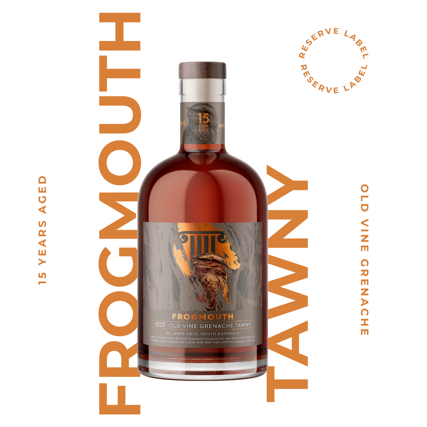 Pre-Sale: Frogmouth Old Vine Grenache Tawny | 15 Years Aged Reserve Label
