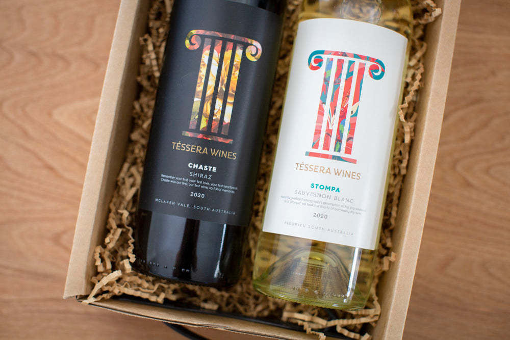 Tessera Wines 2 Bottle Gift Pack - Free Postage